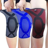 ナイロン超薄型巻き膝プロテクター